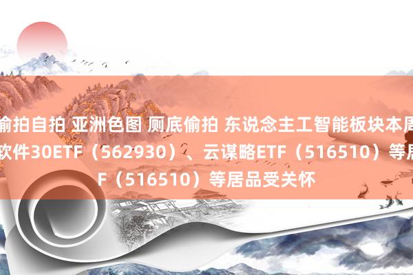 偷拍自拍 亚洲色图 厕底偷拍 东说念主工智能板块本周建壮反弹 软件30ETF（562930）、云谋略ETF（516510）等居品受关怀